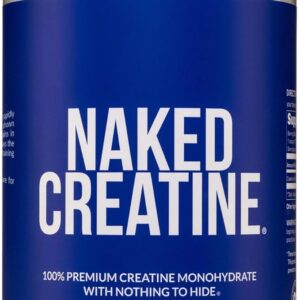 Pure Creatine Monohydrate – 200 Servings – 1,000 Grams, 2.2lb Bulk, Vegan, Non-GMO, Gluten Free, Soy Free. Aid Strength Gains, No Artificial Ingredients – Naked CREATINE